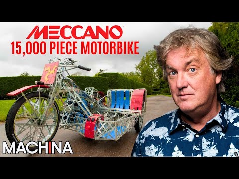 Building and Racing a Fully Meccano Motorcycle! | James May's Toy Stories: The Motorcycle Diary