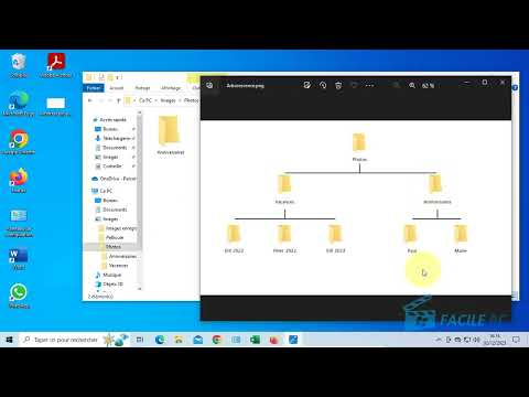 Créez des dossiers et sous dossiers