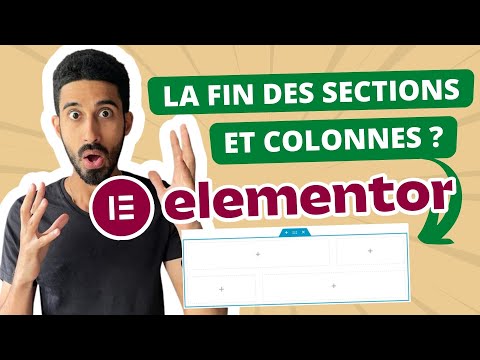 ELEMENTOR CONTENEUR : Coup de tonnerre dans WordPress ?