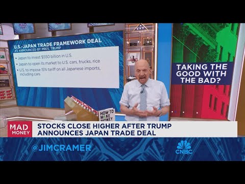 Jim Cramer talks taking the good with the bad when it comes to this market