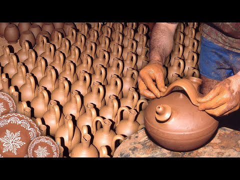 Clay crafts to make, decorate and bake more than 1,000 ceramic pieces | Documentary film