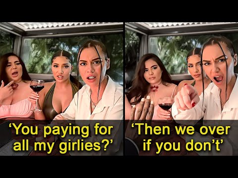 Entitled Woman Brings Friends On First Date Then Has A MELTDOWN When He Refuses To Pay...