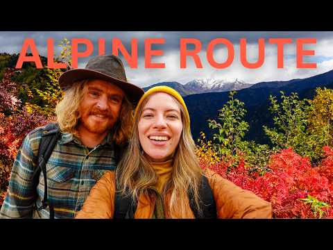Epic AUTUMN Day in JAPAN 🍁🚠🏔️ Tateyama Kurobe ALPINE ROUTE Across the Japanese Alps! Roof of Japan🇯🇵