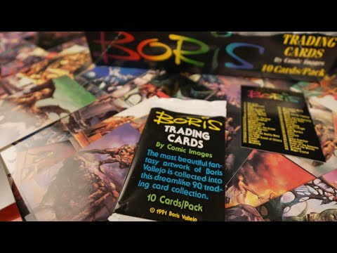 Boris Vallejo Trading Cards by Comic Images CRAZY BOX BREAK!!!!
