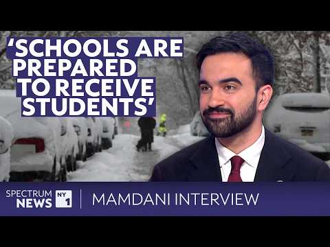 Mamdani shares snow cleanup plans and a childhood sledding story gone wrong