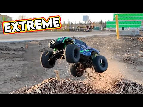 EXTREME Traxxas X-MAXX RC Monster Truck DIRT RUN