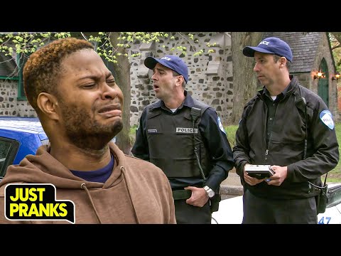 Tears Were Too Much for the Police 😱😂 | Just Pranks