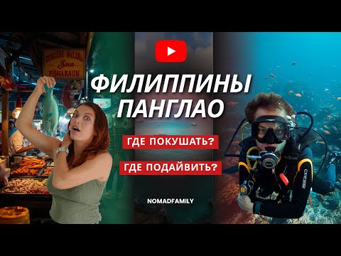Филиппины 2025 Панглао. Дайвинг лучше чем в Египте? Самые дешевые обеды на острове.
