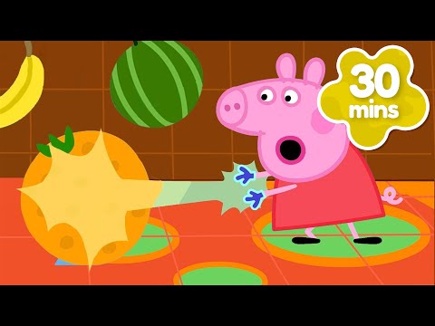 Virtual Fruit BLASTER 🕹️🍌 | Peppa Pig Tales 2025 Full Episodes | 30 Minutes