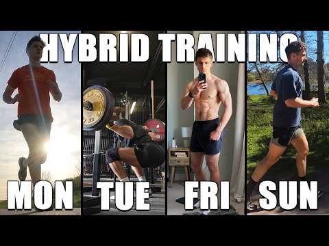 How I structure a full week of my hybrid training