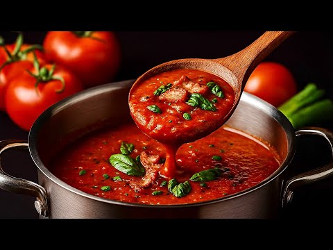 Diese Tomatensuppe ist wie Medizin für Ihren Magen! Ein Rezept meiner Großmutter!