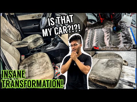 Deep Cleaning The NASTIEST Toyota Ever! | Best Owner Reaction | Insane Car Detailing Transformation!