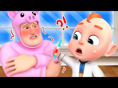 Vet Doctor Song 🐶🐱 | Animal Care for Kids | Rosoo Nursery Rhymes & Kids Songs