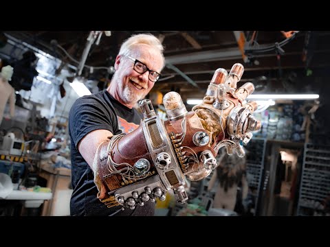 Adam Savage Upgrades His Hellboy Mecha Glove!
