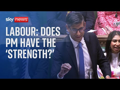 PMQs: Does PM 'wish he had the strength to give Braverman career change?' - Starmer