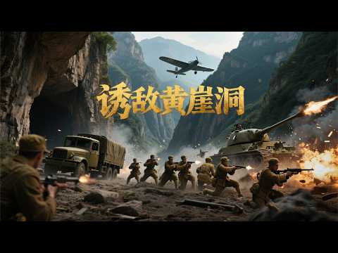 "Luring the Enemy into Huangya Cave: Outnumbered, They Turn the Tables and Trap Them to Death!"