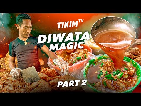 DIWATA PARES OVERLOAD STORY PART2 | Chicharon Bulaklak +Lechon kawali Pares Overload | TIKIM TV