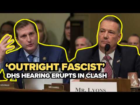 DHS hearing turns tense over citizenship questions, masks, and accountability