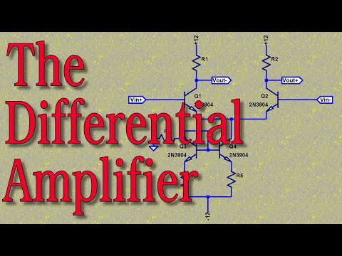 The Bipolar Junction Transistor (BJT) Differential Amplifier (084c)