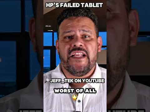 HP’s Failed Tablet #techfails #tech #techhistory #smartphone #apple #fail #technews #business