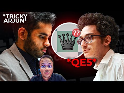 Fabiano Caruana cannot believe what happened here | Arjun Erigaisi vs Caruana | Norway Chess 2025