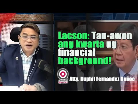 Balik si Ping Lacson! I-imbestigahan ang kwarta ug limpyo-on ang Blue Ribbon!