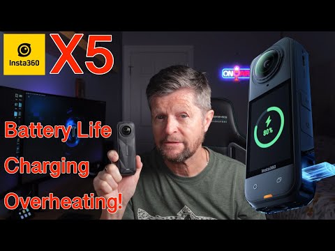 Insta360 X5 Battery Life, Charging and Overheating