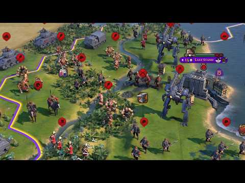 Civ, but there's a Million Billion Barbarians