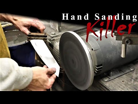 Why the Disc sander is so important for knifemaking