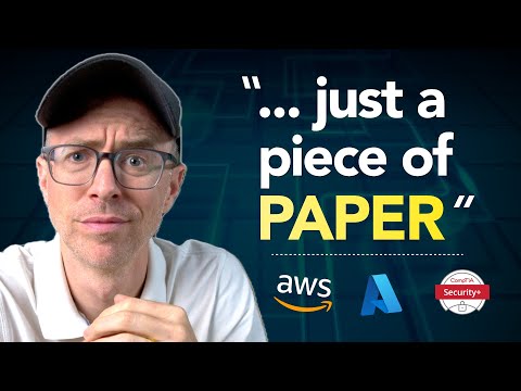 We're all WRONG about Tech certifications