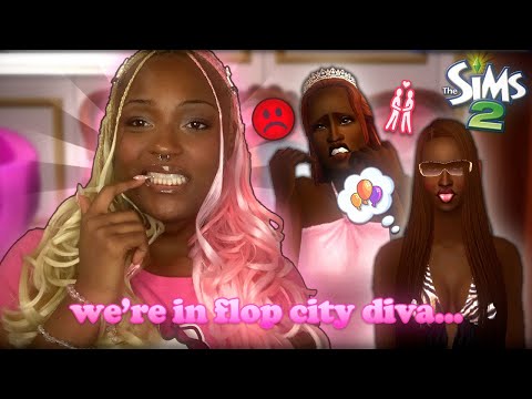 Playing The Sims 2 and lowkey flopping...