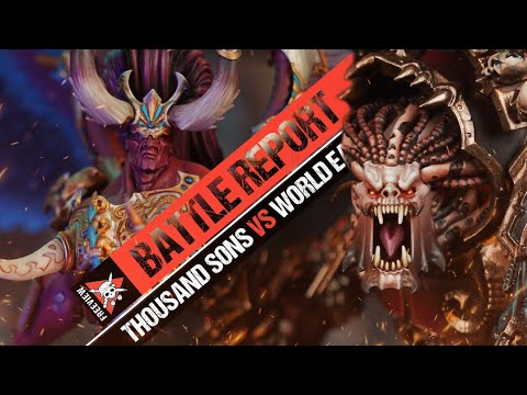 Thousand Sons vs World Eaters | Warhammer 40k Battle Report