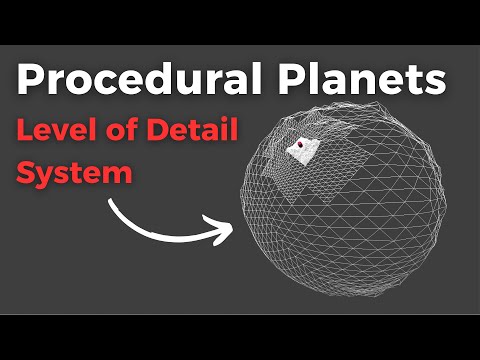Procedural Quadtree LOD Planets in Godot | #2 Level of Detail System