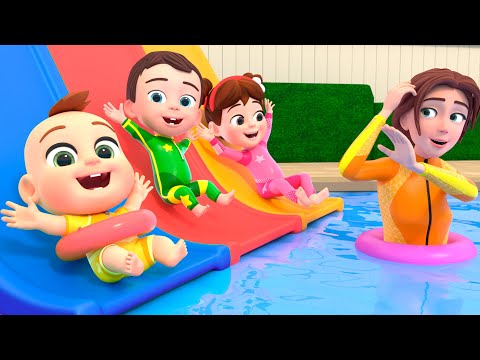 Me Too, Me too! (Swimming Pool Version) | Newborn Nursery Rhymes & Kids Songs