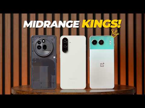 Best Midrange Phone: Nothing Phone (3a) Pro vs Galaxy A56 vs OnePlus Nord 4!