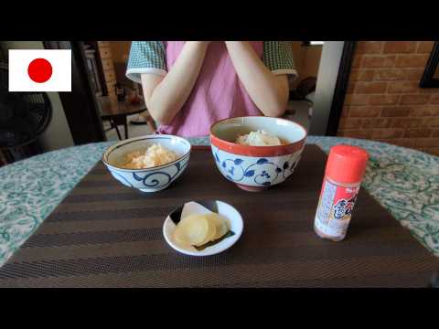 A day that I recovered from the illness - making pork soup to get better