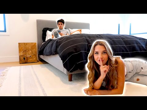 HE DIDN'T KNOW I WAS HOME!! *SCARE PRANK*