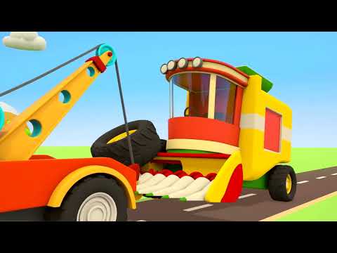 Leo the truck builds new street vehicles for kids! New season of car cartoons for kids.