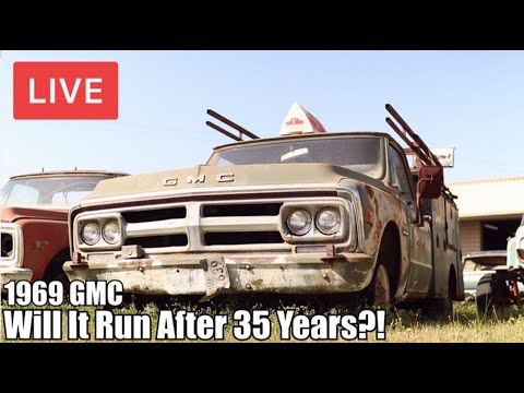 🔴 LIVE Abandoned 1969 GMC Utility Truck | Will It Run After 35 Years? | RESTORED