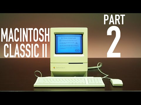 Apple Macintosh Classic II Restoration — Part 2: System 7 installation