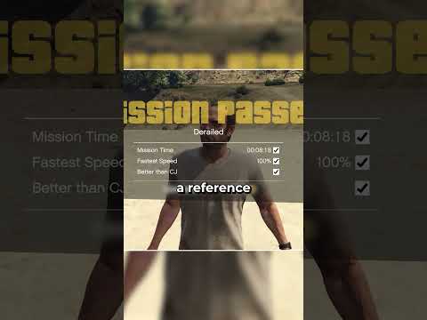 GTA San Andreas reference in a GTA 5 mission #gta5 #gtav #gtafacts - DarkViperAU