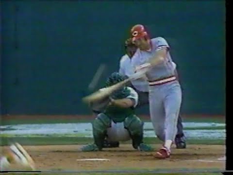 Cincinnati Reds at Oakland Athletics, 1990 World Series Game 3, October 19, 1990