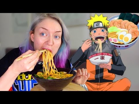 I only ate Anime food for 7 days straight