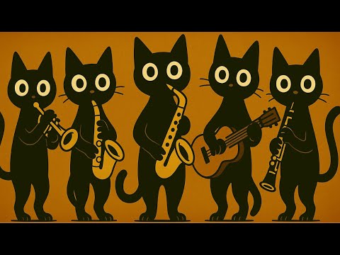 Black Cats’ Midnight Swing: Deep Bass Jazz to Feel Good and Focus