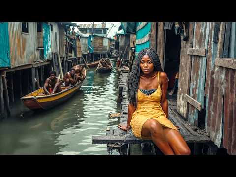 Inside Nigeria's Biggest Slum 🇳🇬 MAKOKO