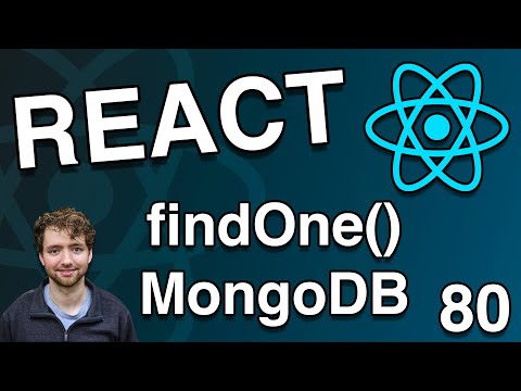 MongoDB findOne by ObjectID - React Tutorial 80