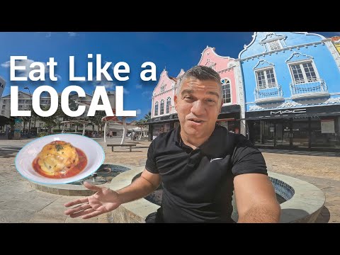 What LOCALS EAT?! 24 Hour ARUBA FOOD TOUR