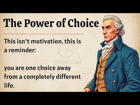 The Power of Choice - One Decision Can Change Your Life || Graded Reader || Improve Your English ✅