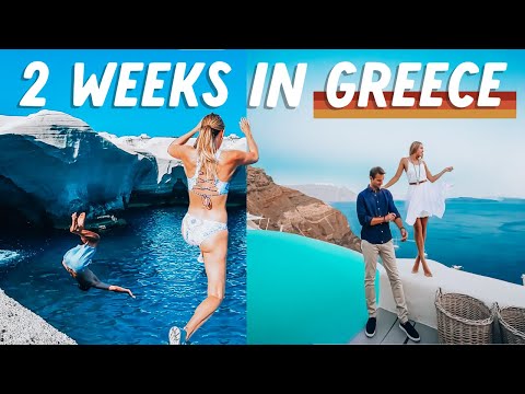 THE ULTIMATE GREEK ISLANDS VLOG (Mykonos, Naxos/Paros, Milos, Santorini)