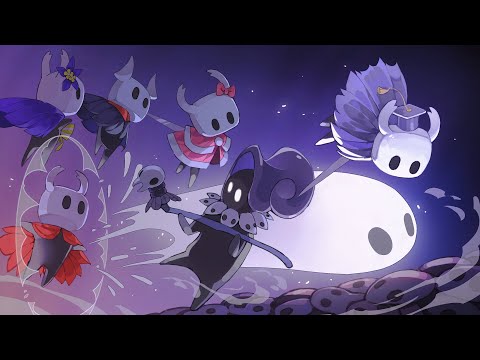 Hollow Knight - Speedrunner vs. 4 Hunters, but hunters have Fireball